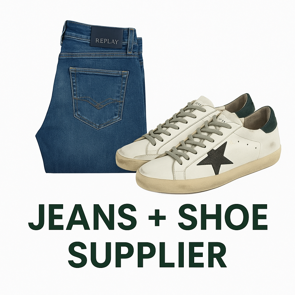 Jeans + Shoes Supplier